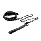 Sinful Adjustable 1 Inch Black Collar and Leash > Bondage Gear > Collars & Leashes