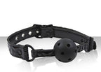 Sinful Ball Gag with Adjustable Strap – Comfortable Fit Silicone Ball Gag > Bondage Gear > Gags and Bits