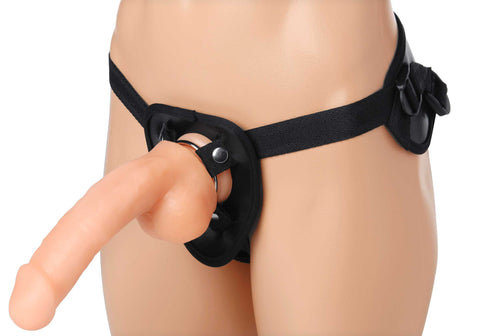 Siren Universal Strap-On Harness with Comfortable Rear Support Harnesses & Strap-Ons