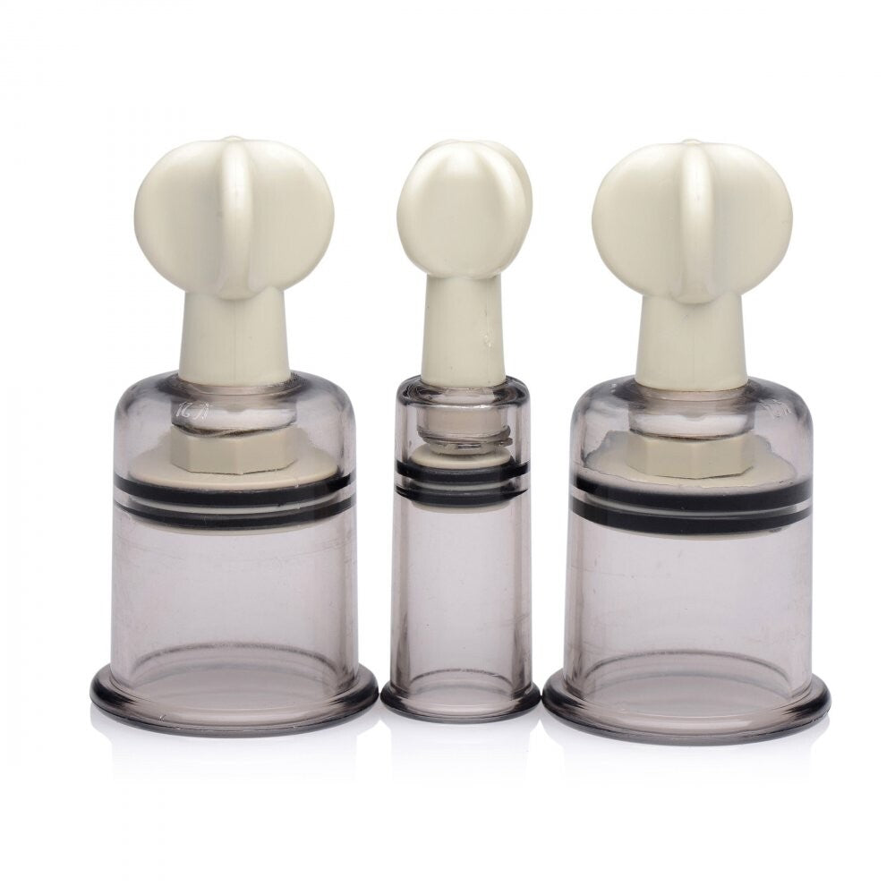 Size Matters Clit And Nipple Sucker Set Suction Stimulator Nipple Suckers