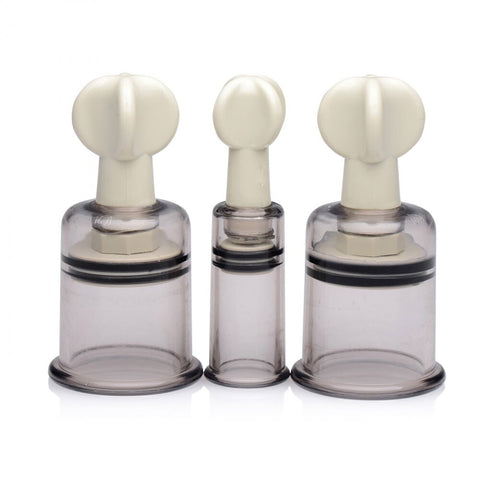 Size Matters Clit And Nipple Sucker Set Suction Stimulator Nipple Suckers