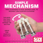 Size Matters Max Twist Clit And Nipple Suction Mini Set > Sex Toys > Nipple Suckers