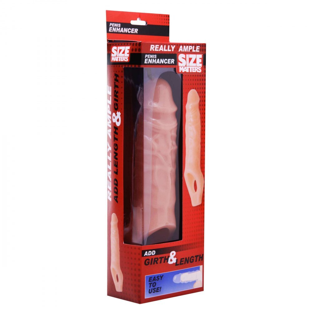 Size Matters Really Ample (Flesh Color) – Penis Enhancer > Sex Toys For Men > Penis Sleeves