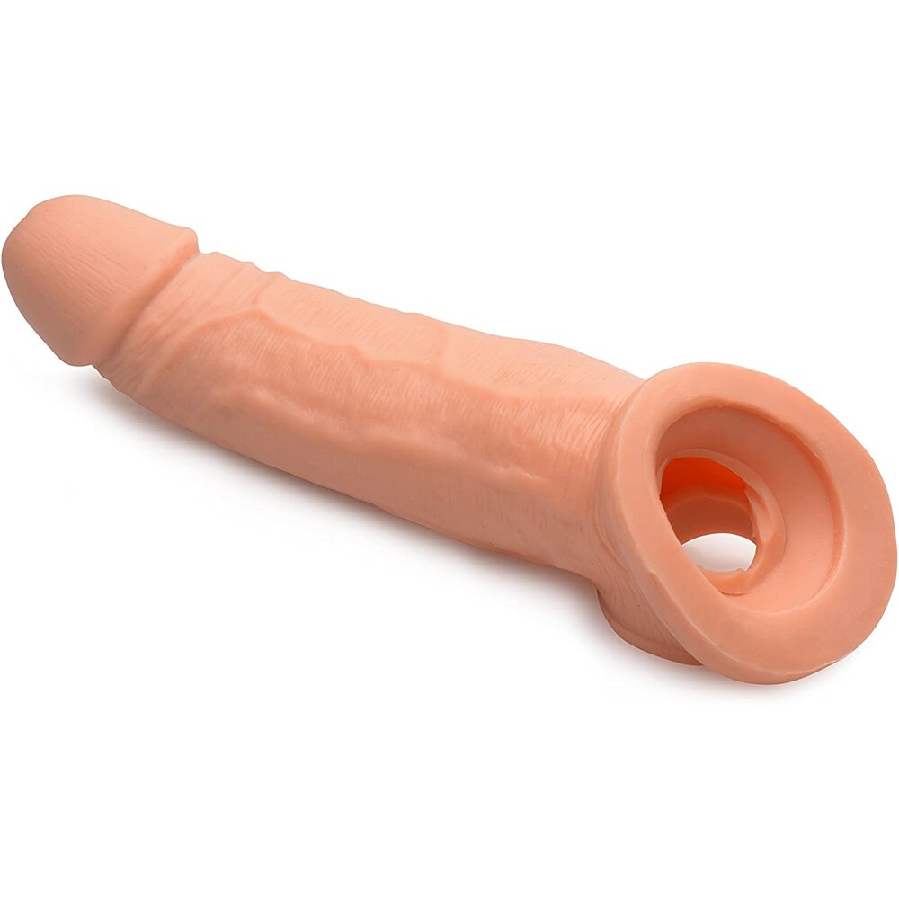 Size Matters Ultra Real 1 Inch Solid Tip Penis Extension SLEEVES