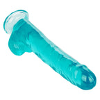 Size Queen 10 Inch Realistic Blue Dildo > Dildos > Large Dildos