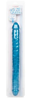 Size Queen 17 Inch Double-Ended Blue Dildo > Dildos > Double Dildos