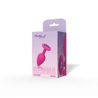 Cheeky Charms Gemma (Purple Gem Pink) – Small Silicone Butt Plug 999 0 > Anal Range > Jewel Butt Plugs