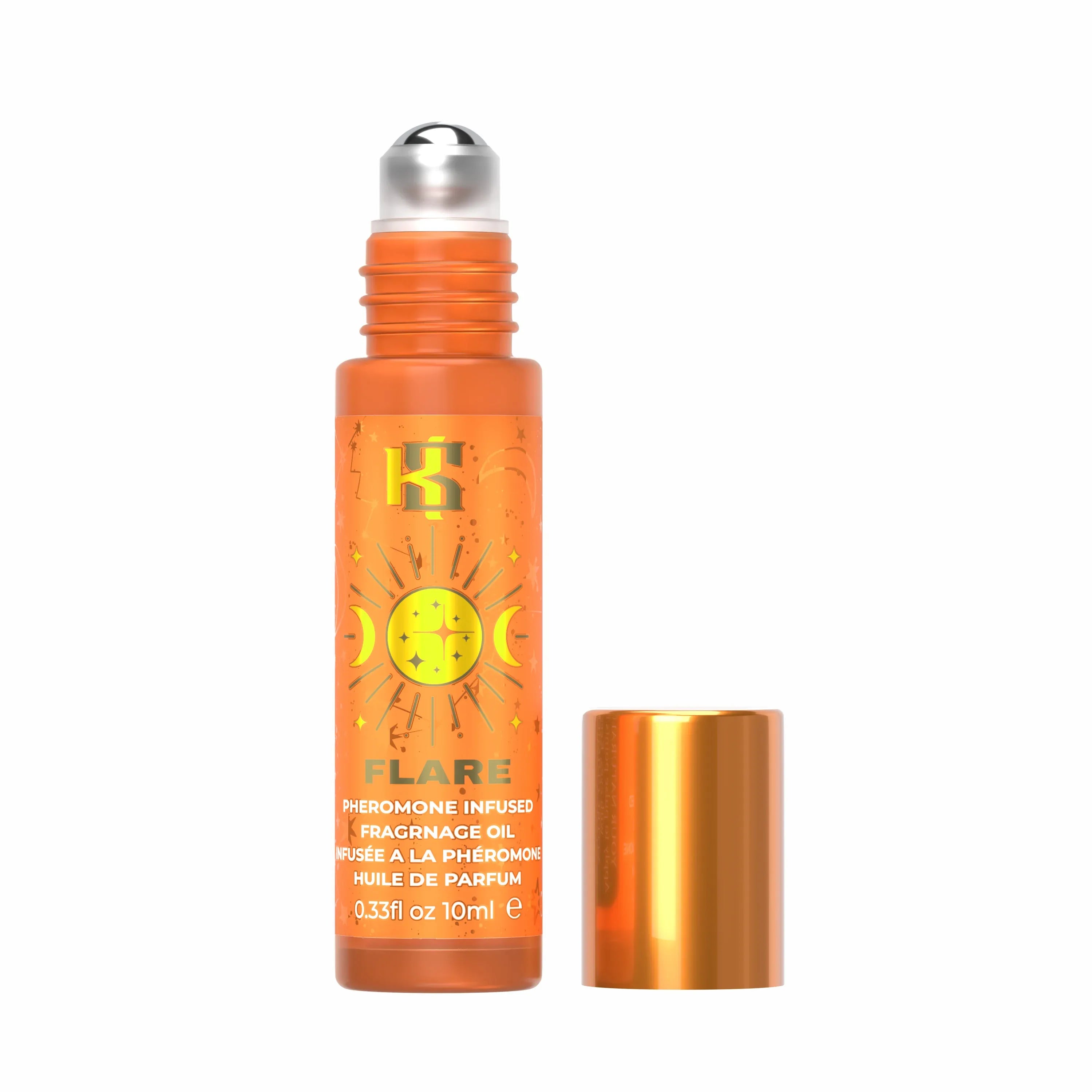 Celestial Collection Flare Pheromone Rose Oil Roll On 0.33 Oz Secondary image