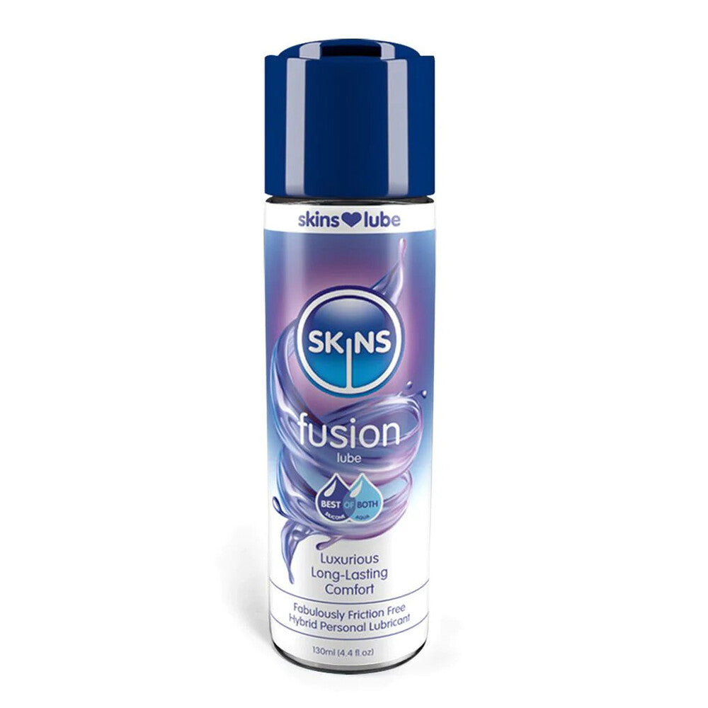Skins Fusion Hybrid Silicone and Water-Based Lubricant 130ml Bottle > Lube > Hybrid Main image
