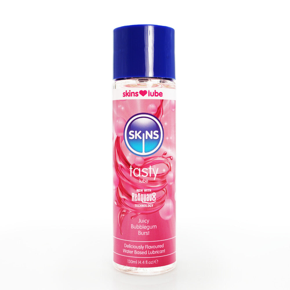 Skins Juicy Bubblegum Blast Water-Based Lubricant 130ml > Lube > Flavoured