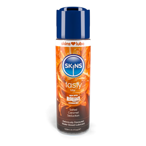 Skins Salted Caramel Waterbased Seduction Lubricant 130ml > Lube > Flavoured