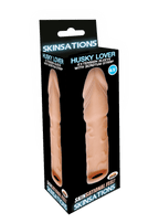 Skinsations Husky Lover 6.5 Inch White Penis Extension Sleeve > Sex Toys For Men > Penis Sleeves