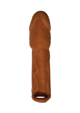 Skinsations Husky Lover 6.5 Inch White Penis Extension Sleeve SLEEVES