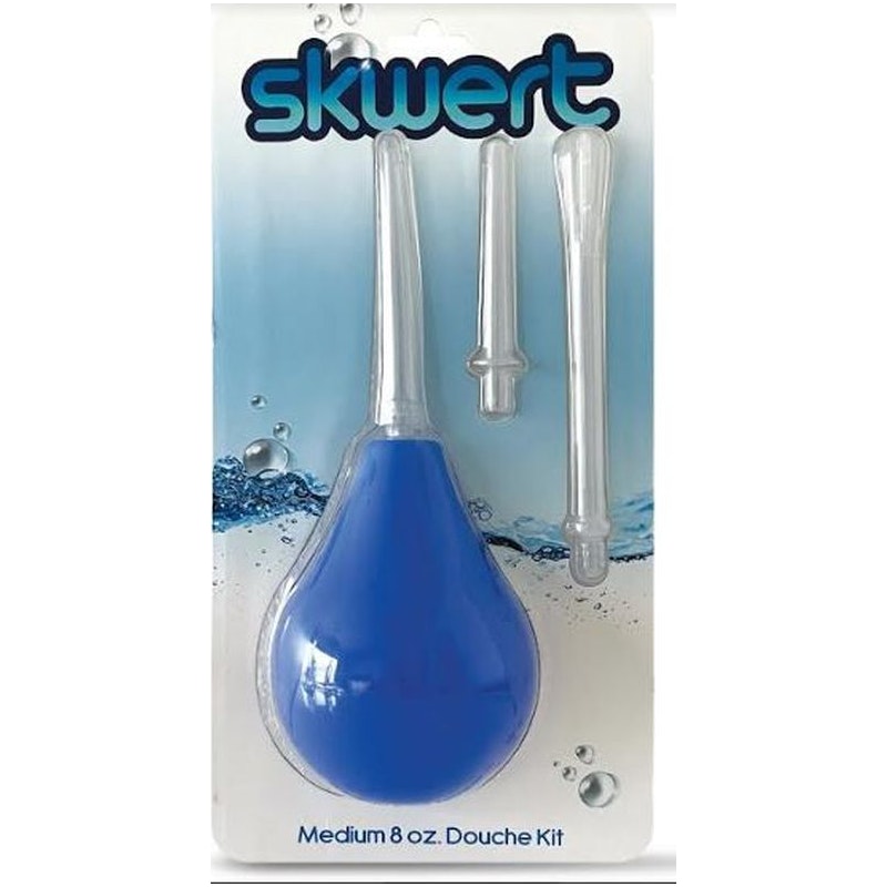 Skwert 4 Piece 8 Ounce Douche Medium Set – 8oz Capacity Personal Hygiene Kit > Essentials > Douches