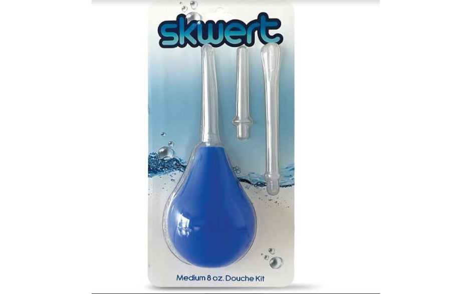 Skwert 4 Piece 8 Ounce Douche Medium Set – 8oz Capacity Personal Hygiene Kit > Essentials > Douches