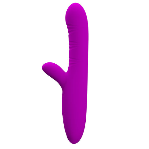 Pretty Love Angelique Bendable Rabbit Vibrator with Vibration VIBRATORS-RABBIT