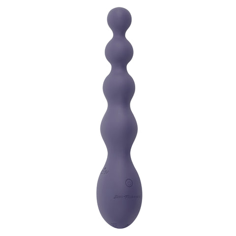 Zero Tolerance RUMPY BUMPY 17.5 cm USB Vibrating Anal Beads Purple > Anal Range > Anal Beads