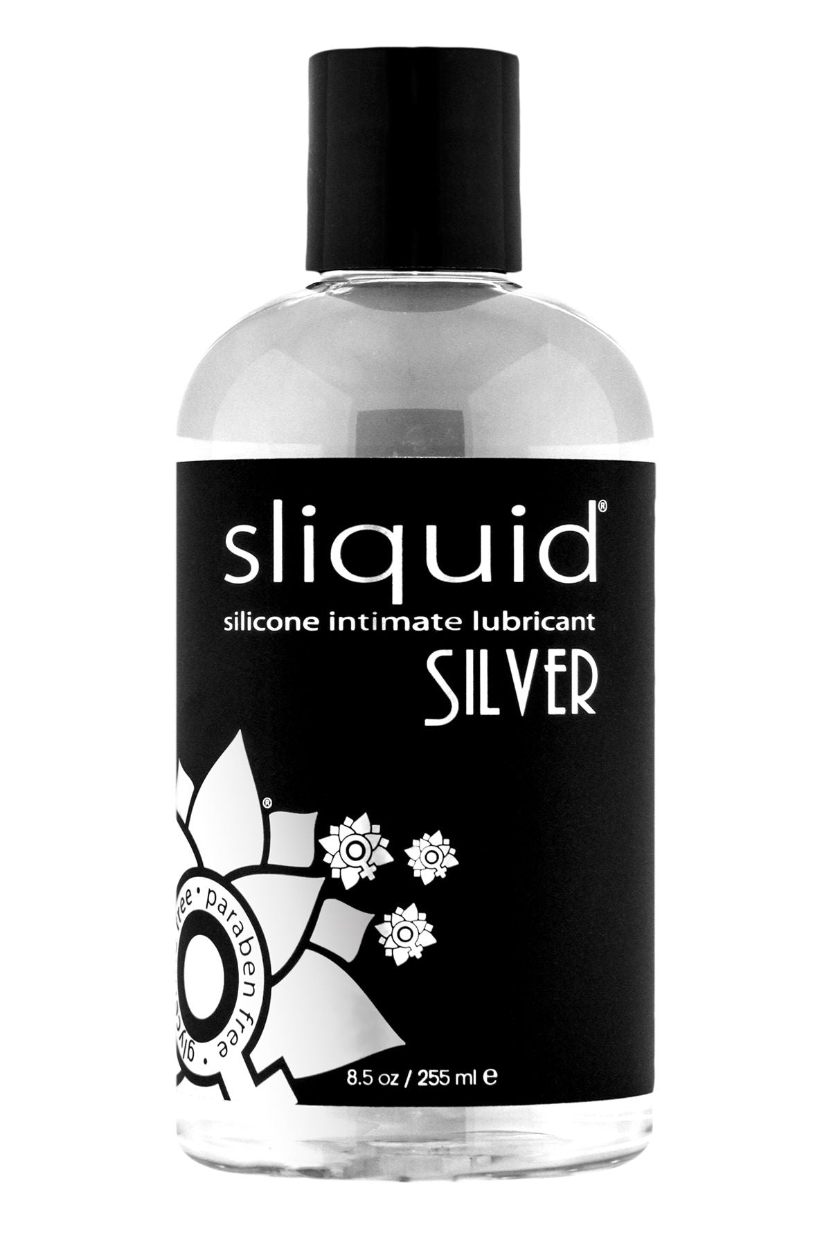 Sliquid Naturals Silver Silicone Personal Lubricant 8.5 oz > Lube > Masturbation Cream Main image