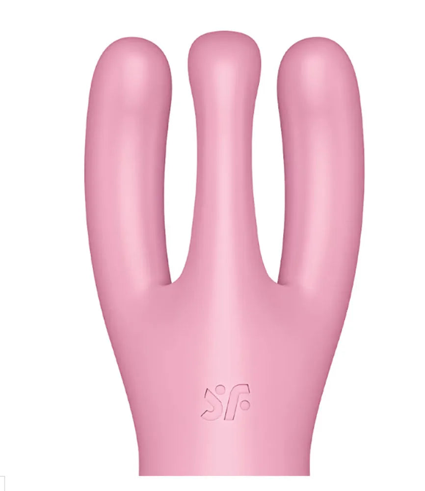 Satisfyer Threesome 4 Connect – App-Controlled Flexible Clitoral and Labia Vibrator > Sex Toys > Couples Toys