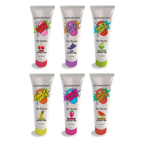 Smack Tarts Sour Cherry Lubricant 120 ml Tube for Fun Pleasure Flavoured Lube