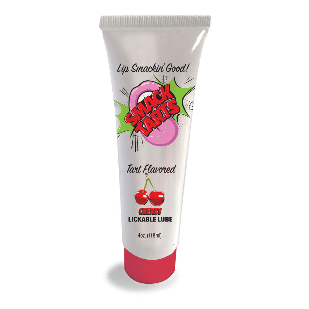 Smack Tarts Sour Cherry Lubricant 120 ml Tube for Fun Pleasure Flavoured Lube