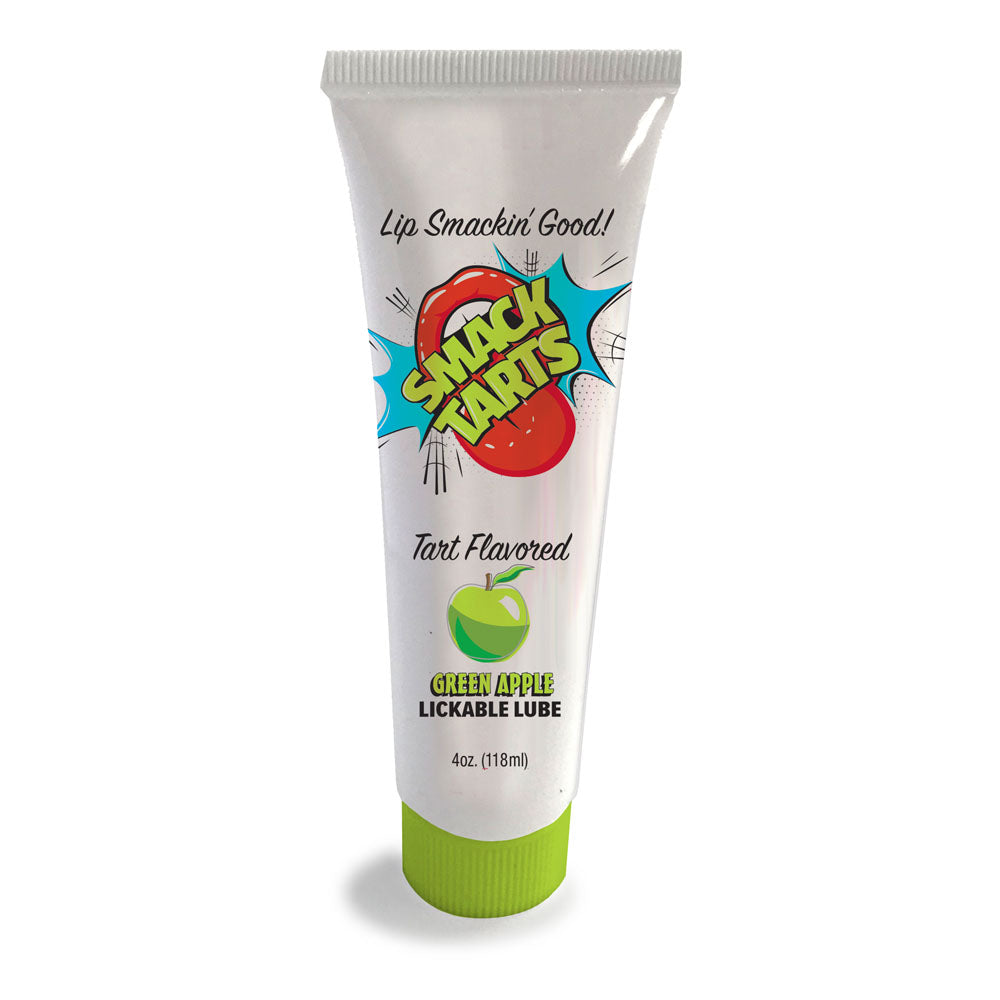 Smack Tarts Sour Green Apple Flavoured Lubricant 120 ml Tube Flavoured Lube