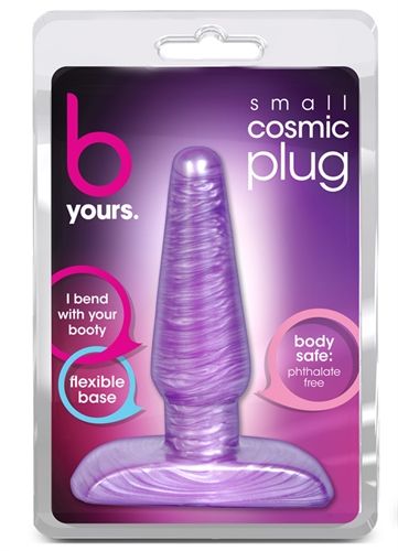 Small Cosmic Plug (Purple) – Soft Comfortable Anal Plug Butt Plugs
