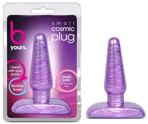 Small Cosmic Plug 4 Inch (Purple) – Soft Comfortable Anal Plug > Anal Range > Butt Plugs