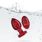 Viben Vibrating Red Metal Remote Control Anal Plug > Anal Range > Vibrating Butt Plugs