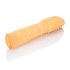Smooth 3 Inch Ivory Latex Penis Extension with Roll Down Sleeve > Sex Toys For Men > Penis Sleeves