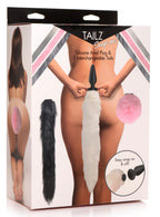 Snap-On Silicone Anal Plug with Three Interchangeable Animal Tails > Anal Range > Tail Butt Plugs