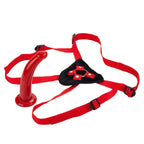 Sophias Red Rider (Red) Strap-On Dildo – Universal Harness Dildo > Dildos > Strap On Harnesses