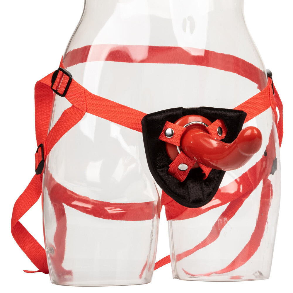Sophias Red Rider (Red) Strap-On Dildo – Universal Harness Dildo > Dildos > Strap On Harnesses