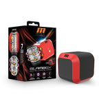M for Men Slambox Male Masturbator with 7 Rotation Modes Red > Sex Toys For Men > Masturbators > Vibrating