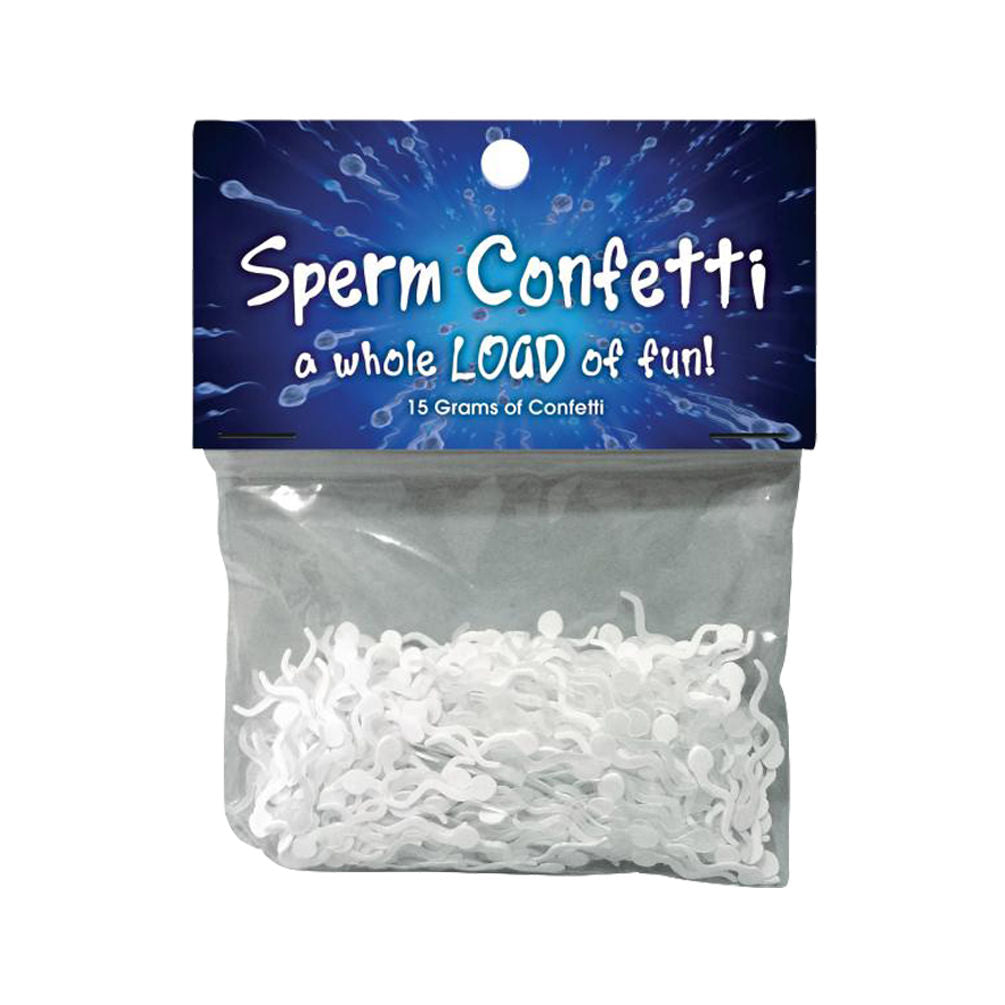 Sperm-Shaped Confetti 15 Grams Adult Party Supplies Fun > Novelties > Party Supplies