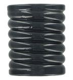 XR Brands Spiral Ball Stretcher Flexible Black Cylinder Scrotum Toy > Sex Toys For Men > Ball Stretchers
