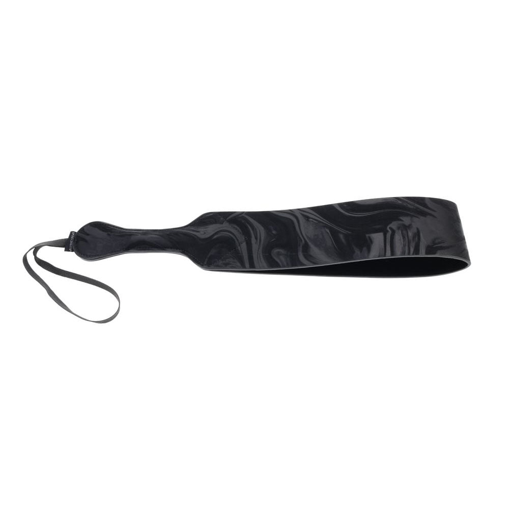Sportsheets Velvet Noir Loop Paddle 42 cm Impact Toy with Vegan Leather and Wrist Loop Black Marbled Design > Bondage Gear > Paddles
