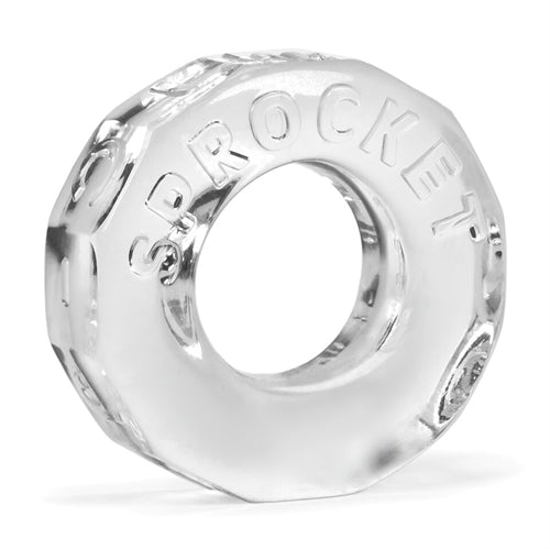 Sprocket Cockring Clear Super Stretch Fit 2.75 Inch Inner Circumference > Cock Ring > Single