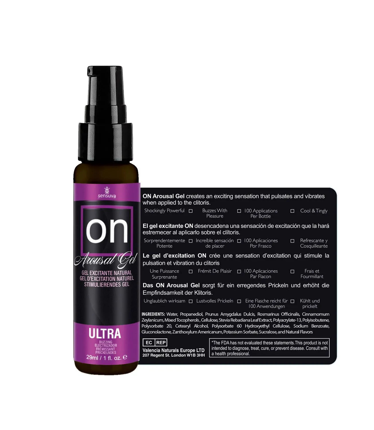 On Ultra Arousal Water Based Gel 29 ml > Essentials > Womens Enhancers
