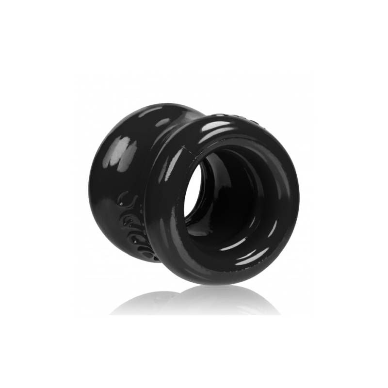 Squeeze Ball Stretcher Black for Enhanced Pleasure and Deeper Stretch Ball Stretcher