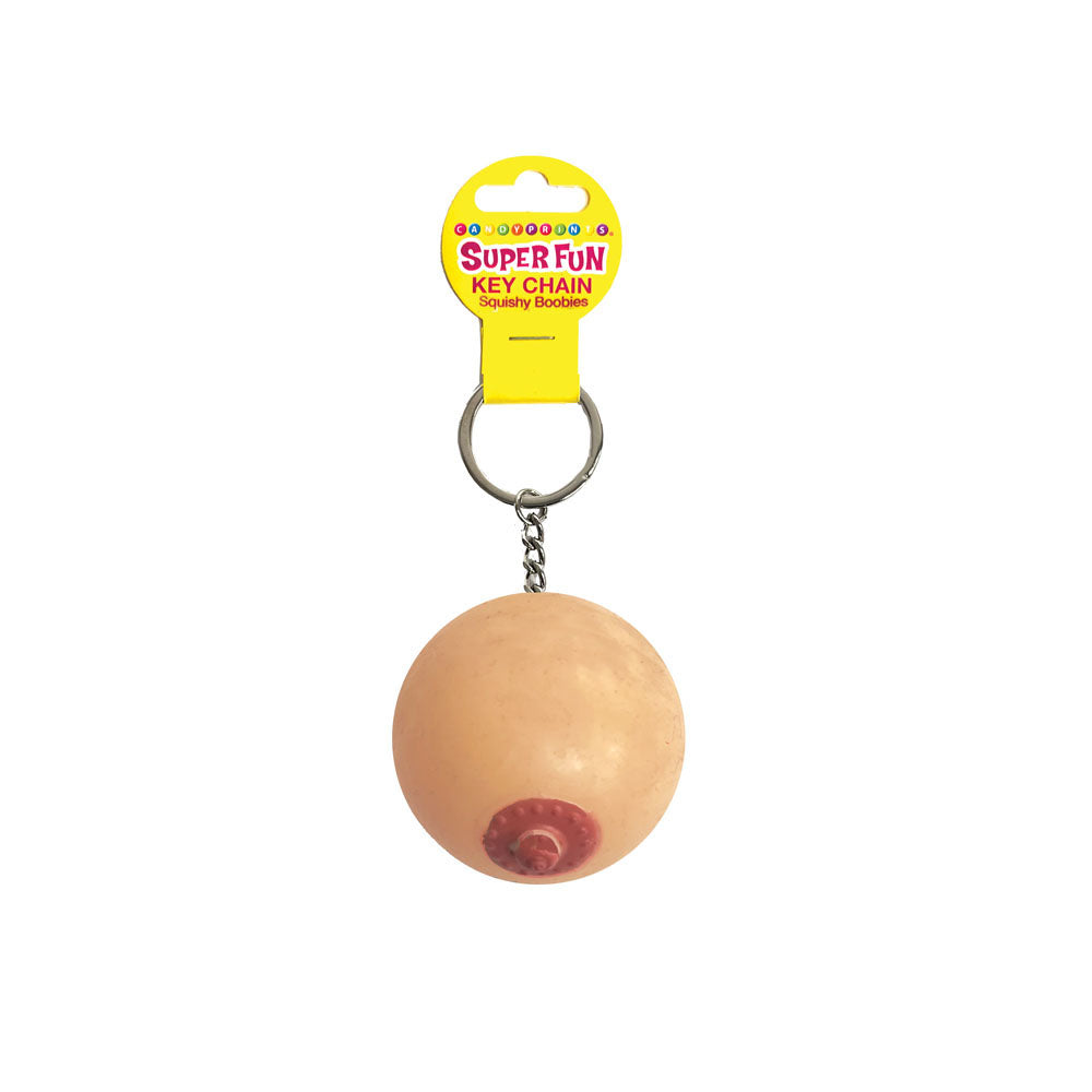 Squishy Boob Novelty Keychain > Novelties > Gag Gifts