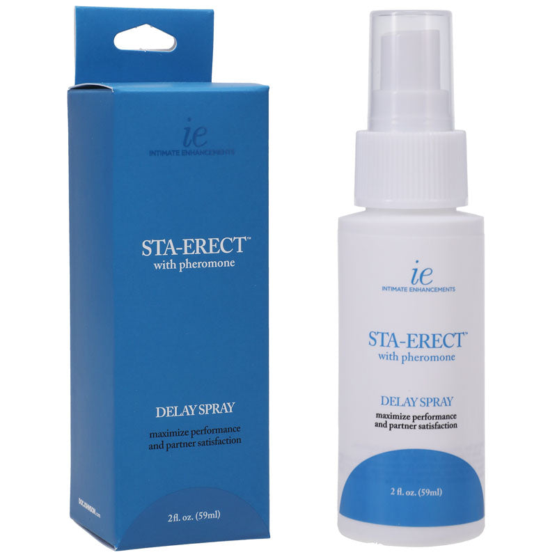 Sta Erect Delay Spray for Men 59 ml Bottle ENHANCERS