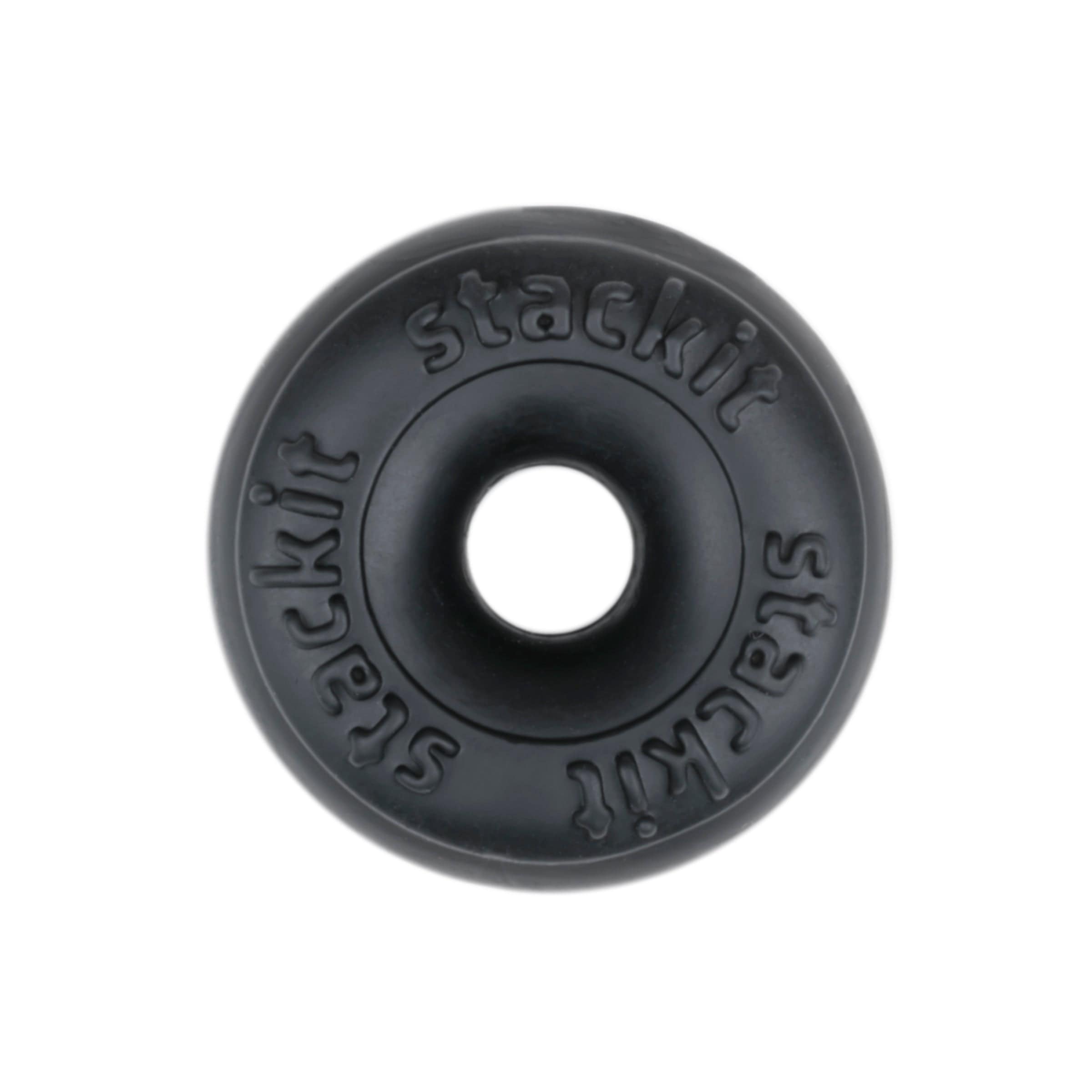 Stackit Bulge Enhancing Cock Ring Black > Cock Ring > Single
