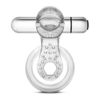 Stay Hard 10 Function Vibrating Tongue Ring Clear 2.5 Inch > Cock Ring > Sling