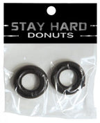 Stay Hard Donuts 2-Pack Black Thick Power Stretch Cock Rings > Cock Ring > Sets