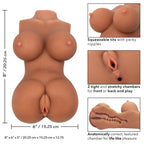 Stroke It Body Banger Male Masturbator Real Flesh Brown > Sex Toys For Men > Masturbators > Manual