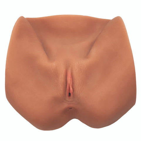 Stroke It Life Size Realistic Pussy Masturbator Brown Assturbators