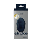 Stroke Vibrating Male Stroker Black Silicone Texture > Sex Toys For Men > Masturbators > Vibrating