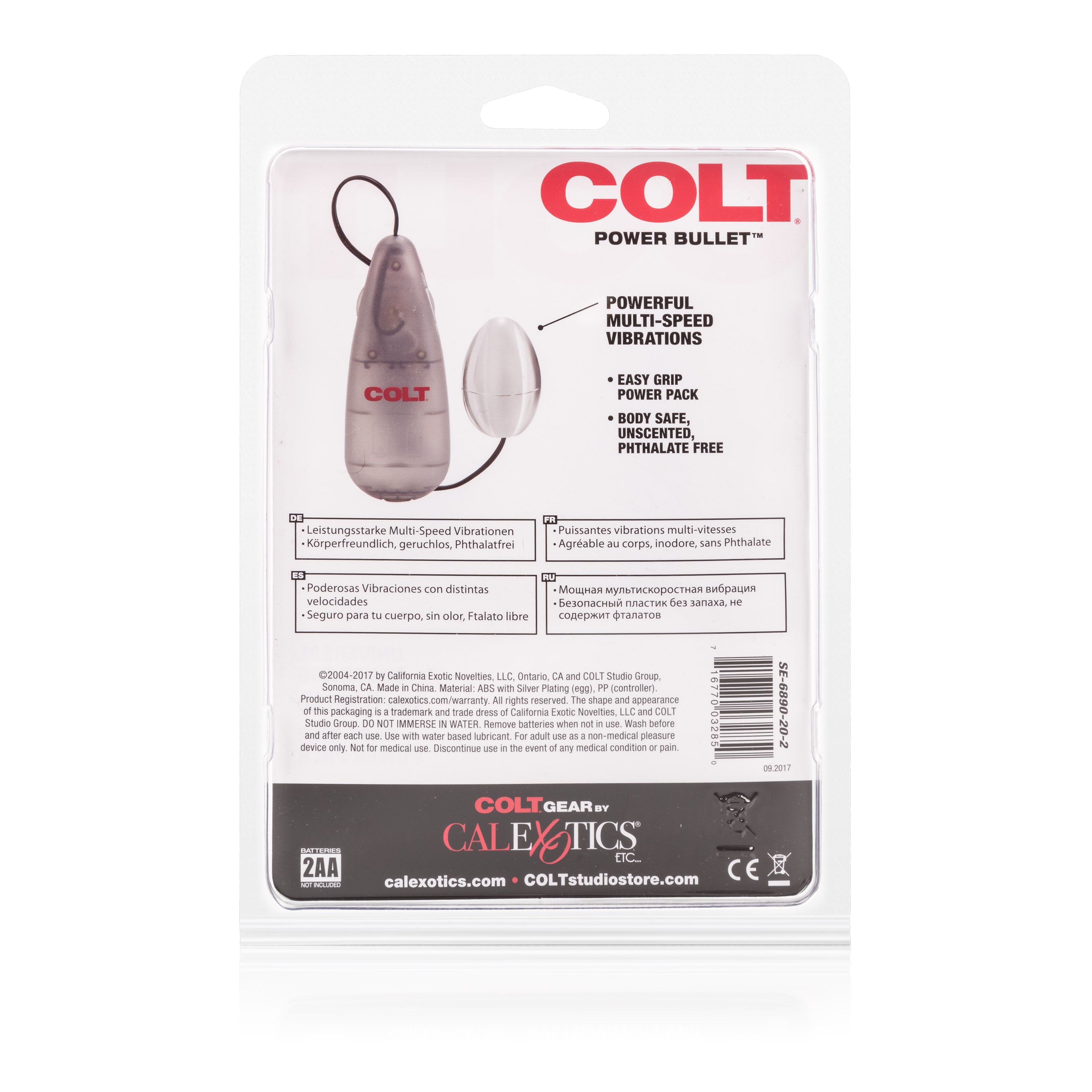 Colt Multi-Speed Power Pak Egg Vibrator for Intense Pleasure BULLETS & EGGS