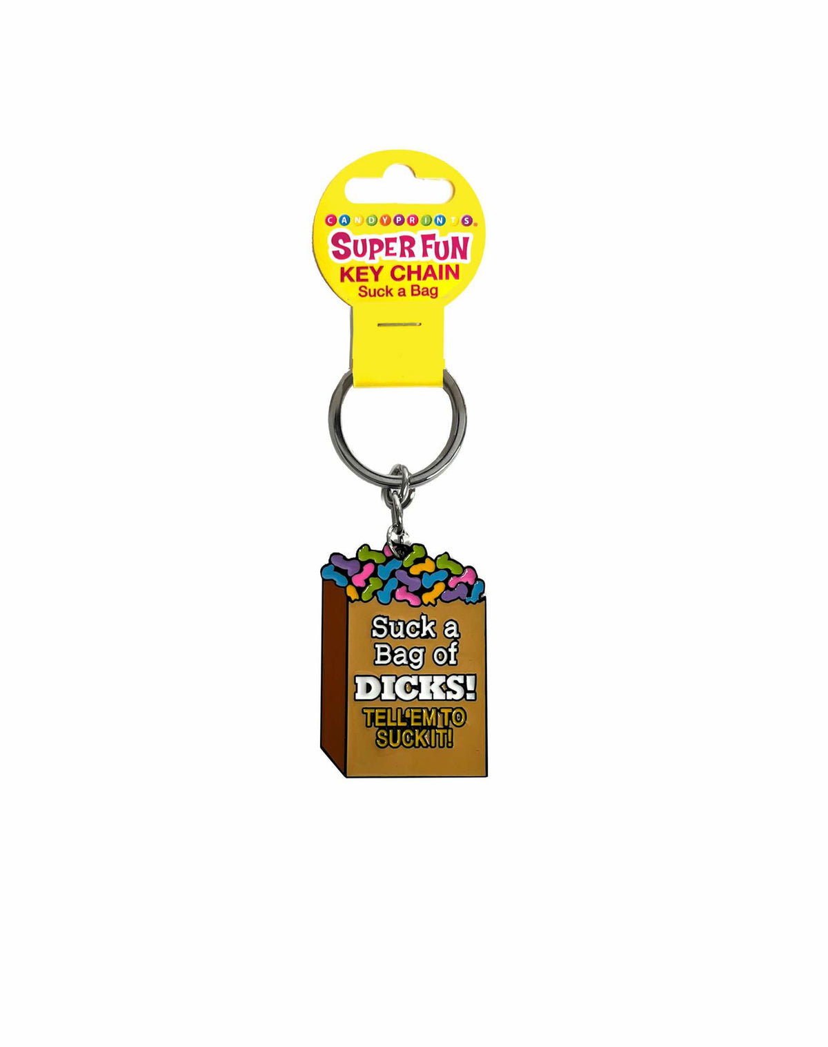 Suck A Bag of Dicks Novelty Keychain > Novelties > Gag Gifts